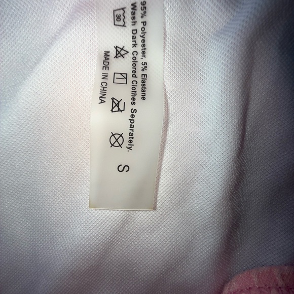 👙2 Swim Mod hot pink floral and baby pink ribbed bikini NWOT size small women 👙 - Picture 10 of 11